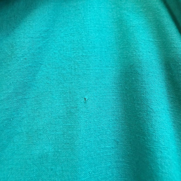 Julia Amory Teal Embroidered Zoe Caftan - Picture 8 of 10